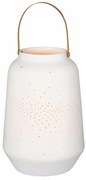 Biela porcelánová LAMPA vel. L (26,5 cm)