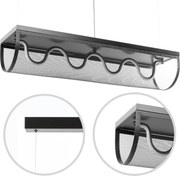Toolight Toolight, LED stropné svietidlo 27W APP1409-CP, čierna, OSW-063952