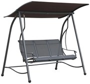 Záhradná hojdačka Šedá