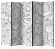 Artgeist Paraván - Flowers with Crystals [Room Dividers]