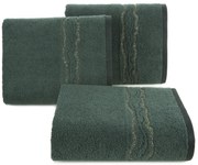 BAVLNENÝ UTERÁK KARIN 50X90 CM TMAVOZELENÁ