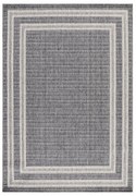 Ayyildiz, Kusový koberec Aruba 4901 grey – na von aj na doma, 80x150, šedá, chodba / predsieň