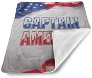 Sablio Deka pre bábätko Kapitán Amerika Vlajka - 80x100 cm