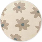 Koberec Hanse Home ADVENTURES BLOOMY krémový kruh
