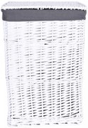 Prútený kôš VARITAS 72 l biely