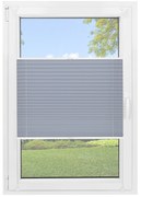 Dekodum Neinvazívna termoizolačná plisovaná roleta grey silver Šířka (cm): 63