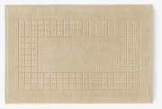 Goldea kúpeľňová froté predložka mozaika – béžová 50 x 70 cm
