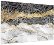 Obraz - Mandala v mramore (90x60 cm)