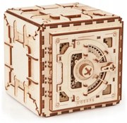 Ugears - 3D drevenené mechanické puzzle Trezor