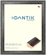 DANTIK rám na obraz 40x50 | NEVIS modrá (Plexi Čiré)