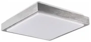 Polux Stropné svietidlo KAZIMIERZ 2xE27/20W/230V 29,5x29,5 cm strieborná SA2010