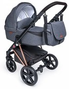 Kočík Tudore LINDEN 01 MINERAL GREY