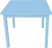Detský stolík Pantone 60x60 cm, modrý%