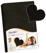 Bellatex Froté plachta čierna, 140 x 200 cm, 140 x 200 cm