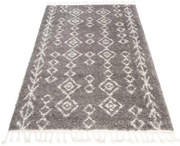 Koberec BOHO G940B tmavosivý