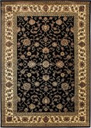 Ayyildiz 120x170 cm Kusový koberec Marrakesh 210 black, čierna, kancelária