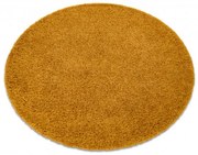 Koberec SOFFI kruh shaggy zlatý