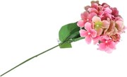 Umelá kvetina HORTENZIA 54 cm - viac farieb Farba: Ružová