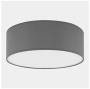 Stropné svietidlo RONDO 4xE27/15W/230V pr. 45 cm šedá