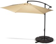 Béžový slnečník ø 300 cm Happy Sun – Bonami Essentials