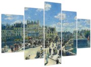 Obraz - Auguste Renoir, Pont Neuf, Paris, reprodukcia (150x105 cm)