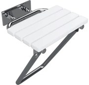 Sklopné sprchové sedadlo s nohou BEMETA HELP leštěná nerez 301207181