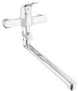 Vaňová batéria Ceramia S-Line Pro bez sprchového setu 150 mm chróm SIKOBSLPRO272