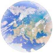 Modré LED detské stropné svietidlo ø 37 cm Terra – Reality