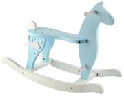 Drevený húpací Koník, modrý isot6515