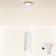 Brilagi - LED stmievateľný luster na lanku SELE 1xGU10/6W/230V biela