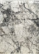 Koberec Creante 19141 GREY – sivý obdĺžnikový koberec so vzorom Rozmer: 80x150 cm