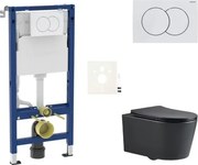 Závesný WC set SAT Brevis do ľahkých stien / predstenová SIKOGESBREBLD01