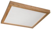 Brilagi-LED Stmievateľné svietidlo WOODY FRAME LED/50W/230V dub 60x60 cm IP44 + DO