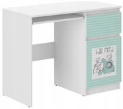 Detský písací stôl s myšičkami  77x50x96 cm