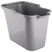 Vedro obdĺžnikový 12l striebro