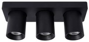 Lucide 09929/15/30 - LED Stmievateľné bodové svietidlo NIGEL 3xGU10/5W/230V čierna