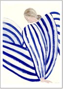 Plagát Blue Stripe At Concorde