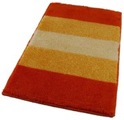 ROUTNER Kúpeľňová predložka BARLETTA Oranžová 10702 - Oranžová / 60 x 100 cm 10702