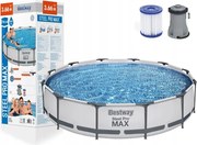 56416 Záhradný bazén s konštrukciou 366 x 76 cm s čerpadlom 220-240 V Bestway