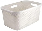 CURVER RATTAN STYLE 30475 Kôš na bielizeň 45 l krémový