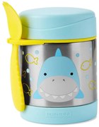 Skip Hop - Termoska na jedlo s lyžičkou/vidličkou ZOO 325 ml žralok