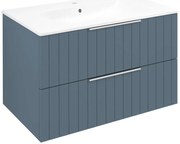 Sapho Sapho, CIRASA umývadlová skrinka 79,8x52x46cm, siena strip, CR801-4242S