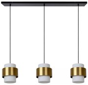 Lucide 45497/03/02 - Luster na lanku FIRMIN 3xE27/40W/230V zlatá