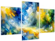 Obraz - Abstraktný slnečný deň (90x60 cm)
