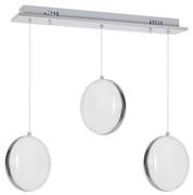 LED Luster na lanku LIRA 3xLED/27W/230V