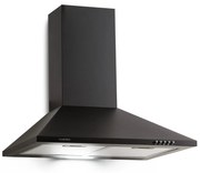 Klarstein Zugspitze 60, digestor, 60 cm, nástenný, 310 m³/h, LED, čierny