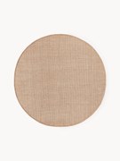Okrúhly ručne tkaný vlnený koberec Amaro