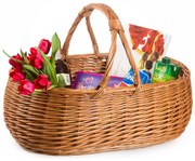 Nákupný kôš prútený Lady V.š. 64 x hl. 46 x v. 23(cm)