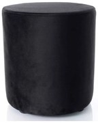 Taburet Caen B Velvet, čierna