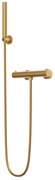 Gamma Gamma, nástenná sprchová termostatická batéria s ručnou sprchovou súpravou, zlatá matná, GMA-BRYPNT-BGD